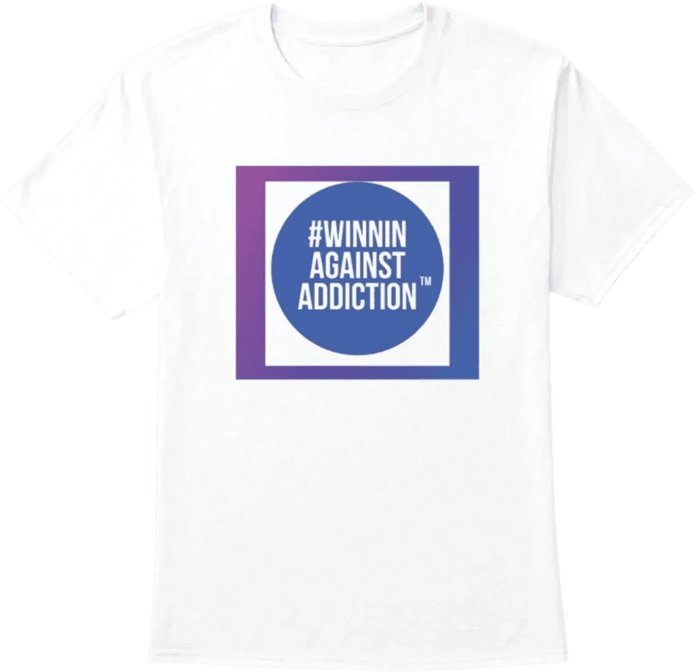 Winnin Against Addiction Official T-Shirt
