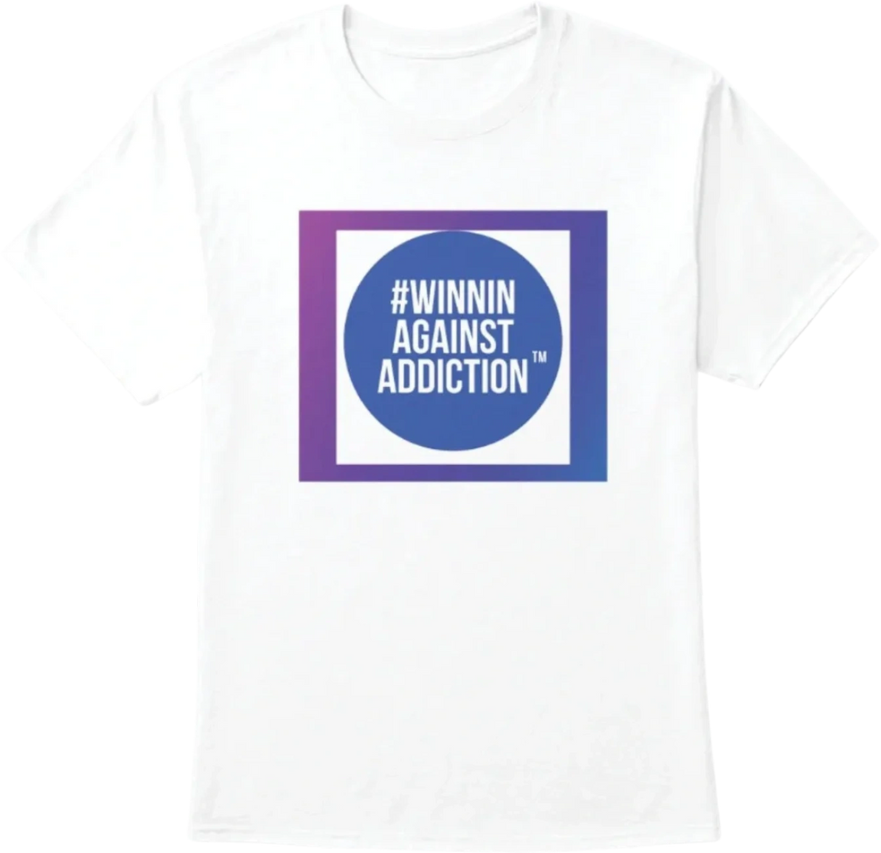 Winnin Against Addiction Official T-Shirt